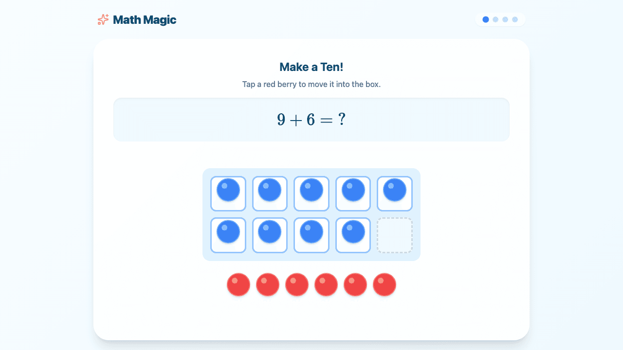 Addition Facts Within 20