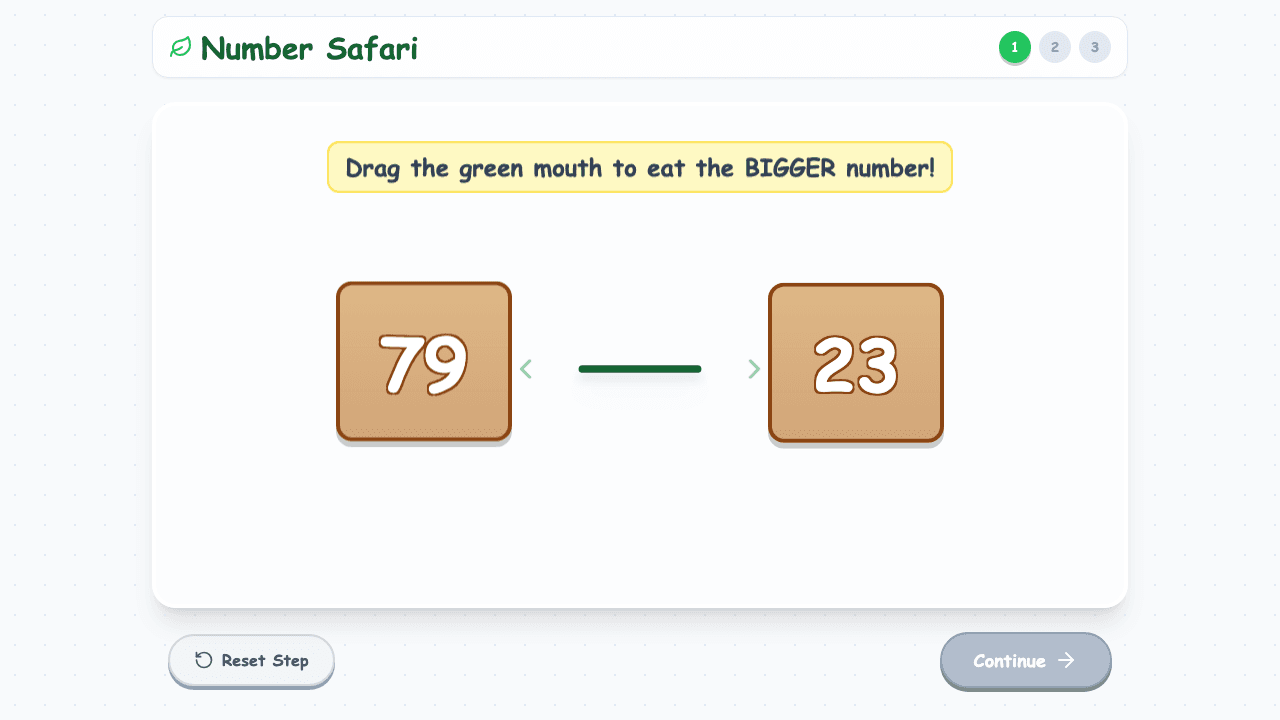 Comparing and Ordering Two-Digit Numbers