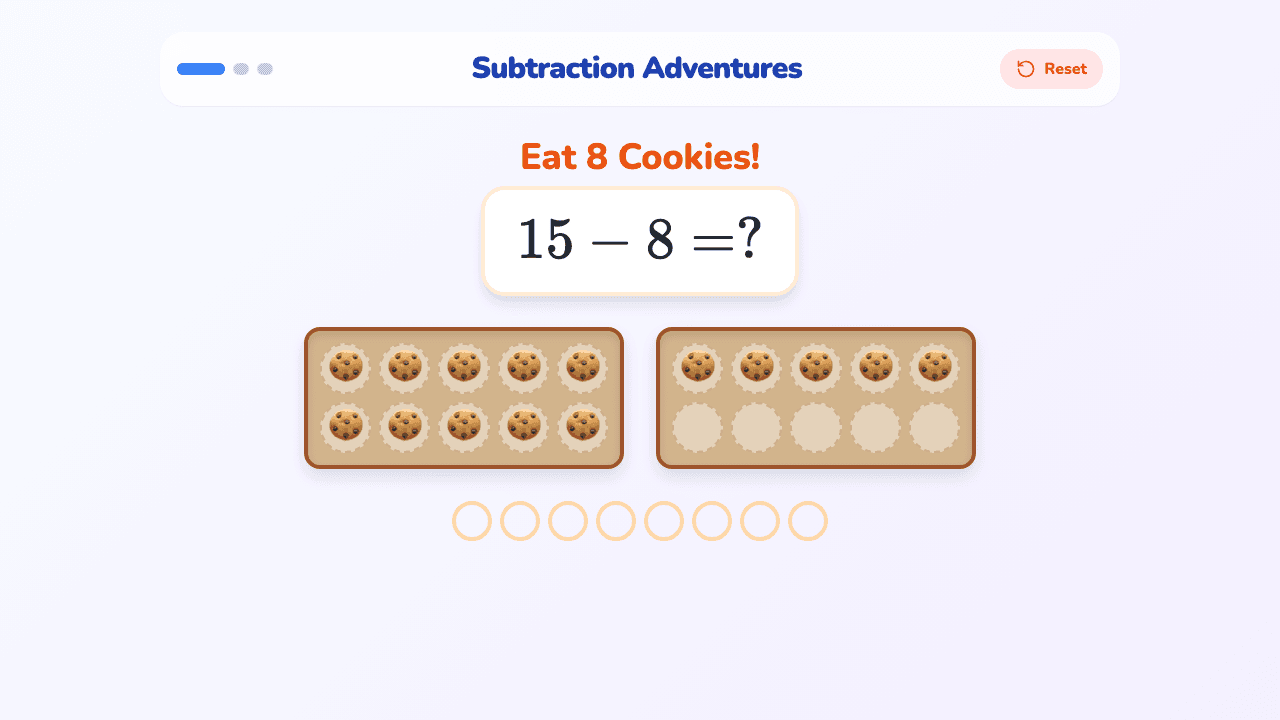 Subtraction Facts Within 20