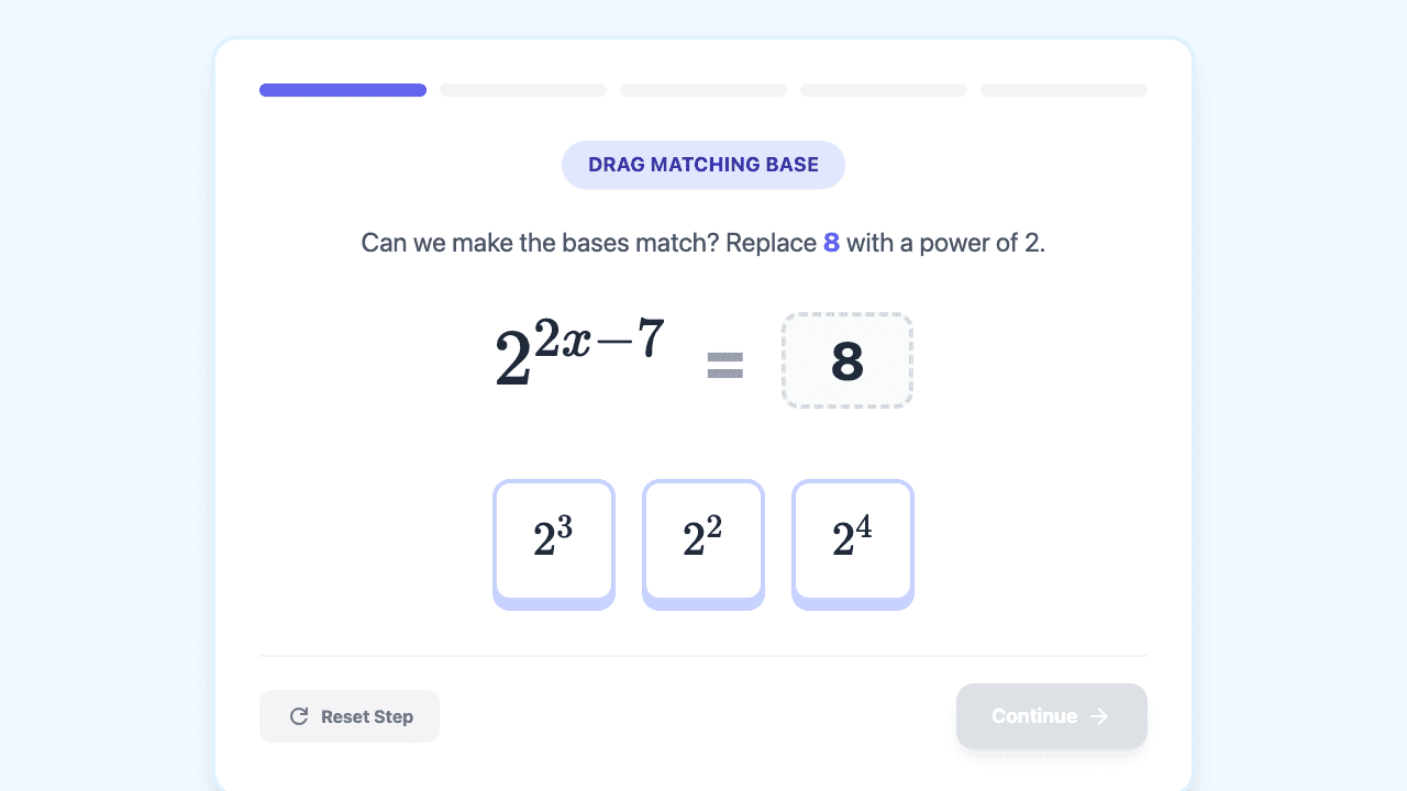 Solving Exponential Equations