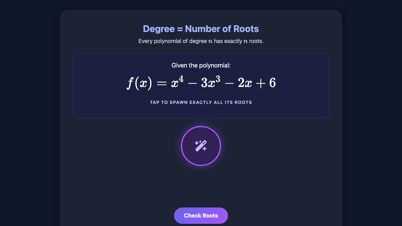 Fundamental Theorem of Algebra