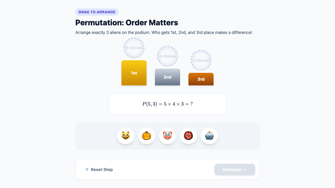Permutations and Combinations