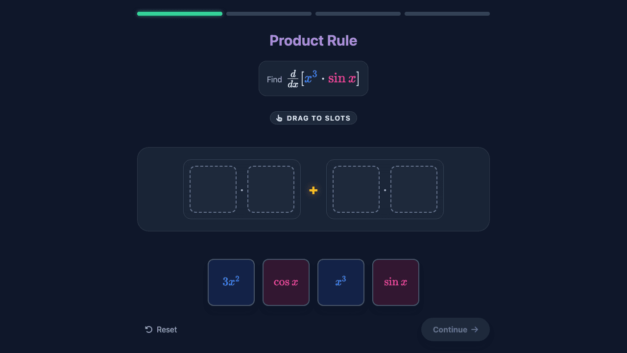Product, Quotient & Chain Rules