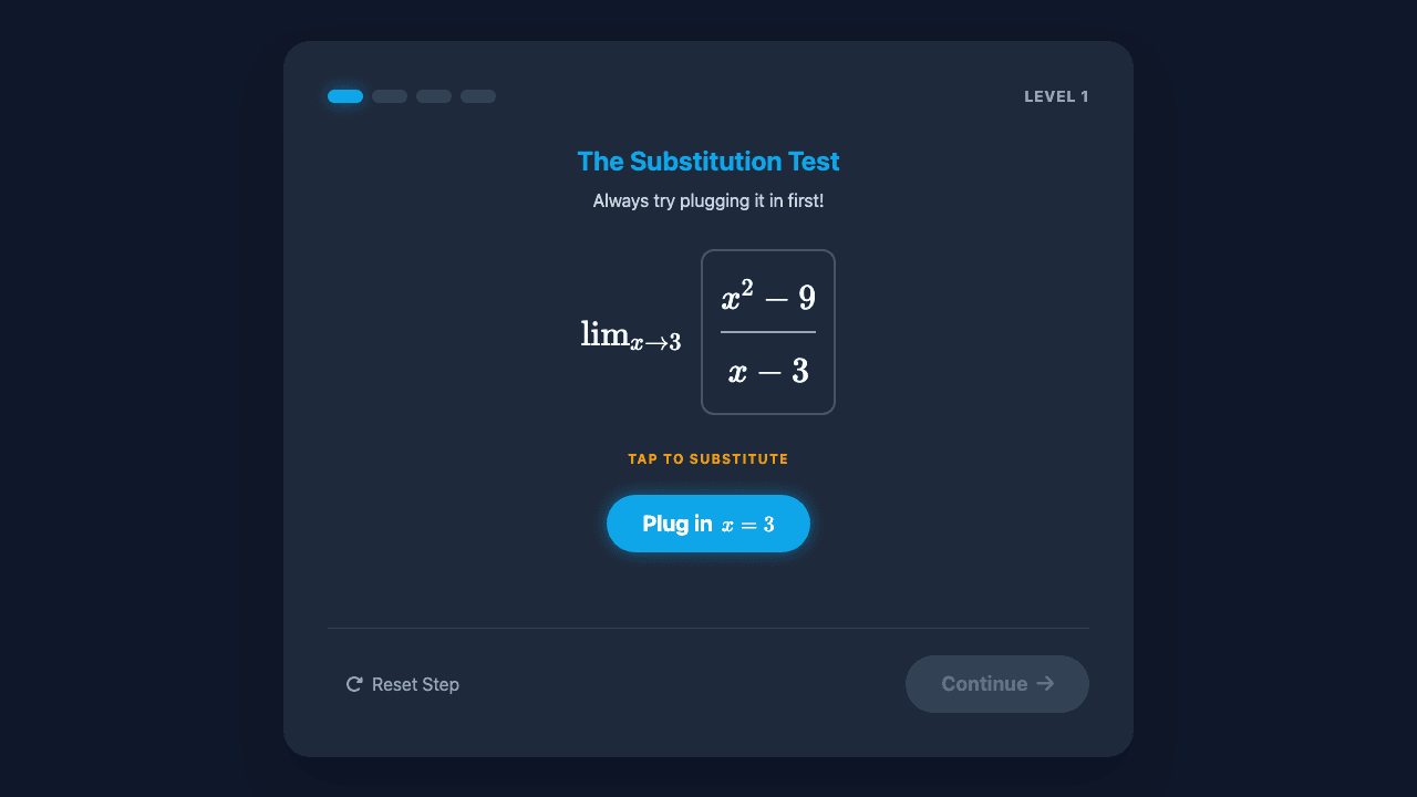 Computing Limits Algebraically