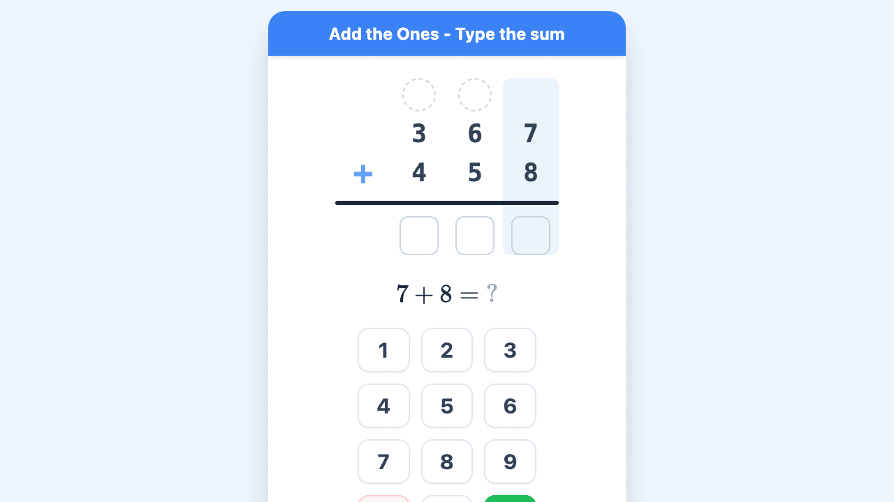Three-Digit Addition