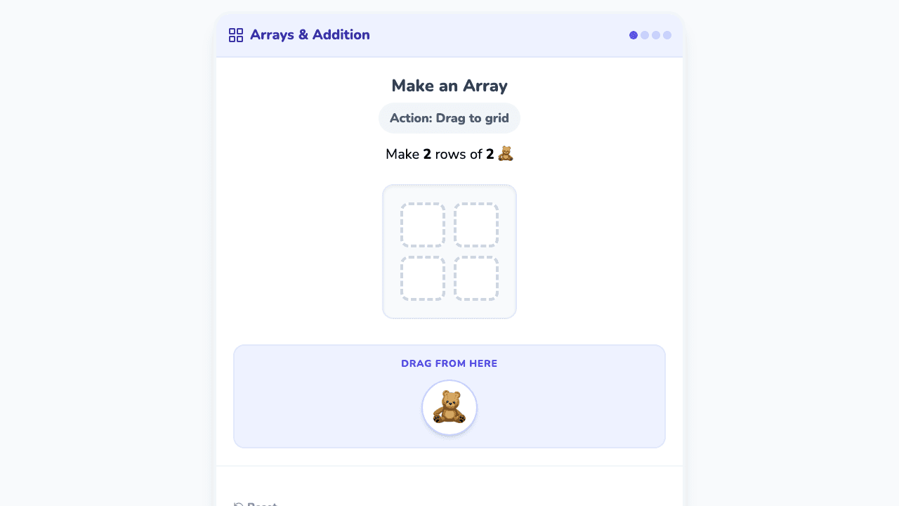 Arrays and Repeated Addition