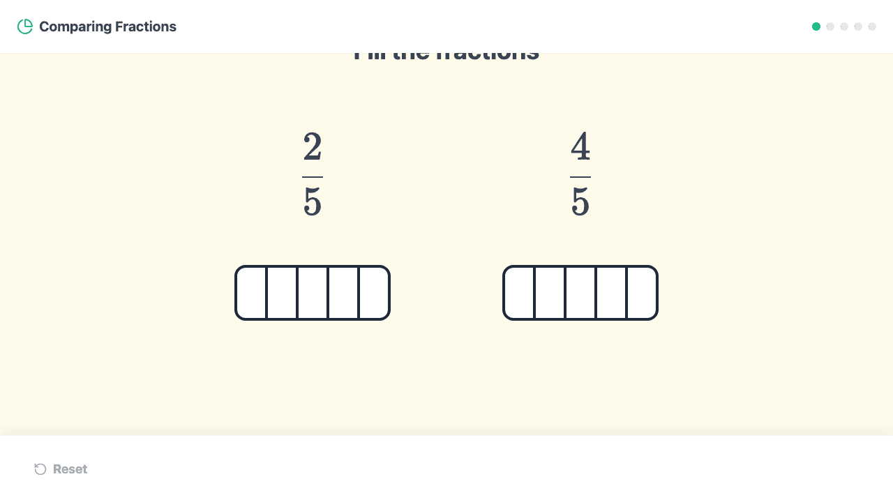 Comparing Fractions