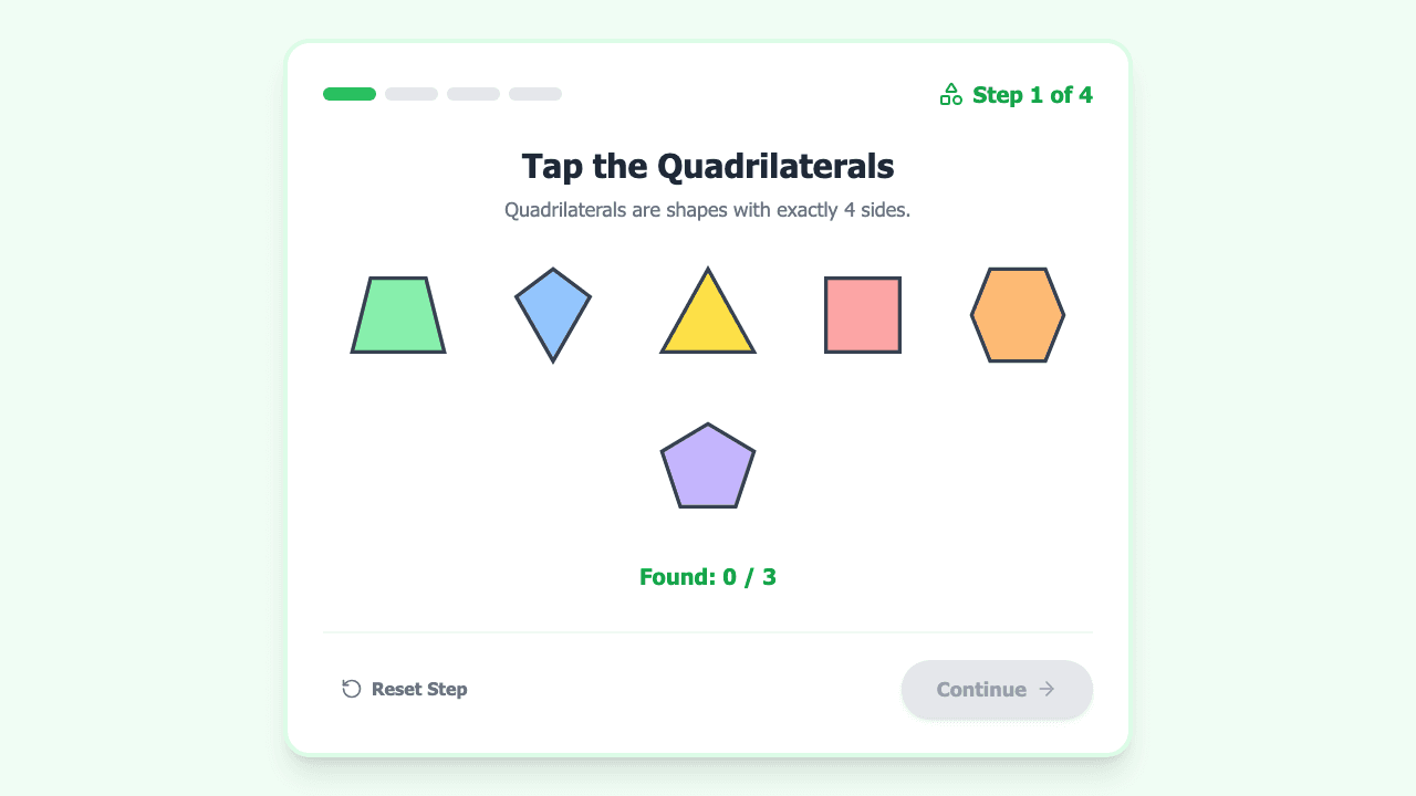 Classifying Quadrilaterals