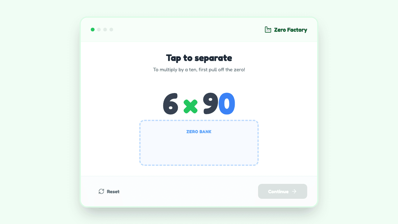Multiplying by Multiples of Ten