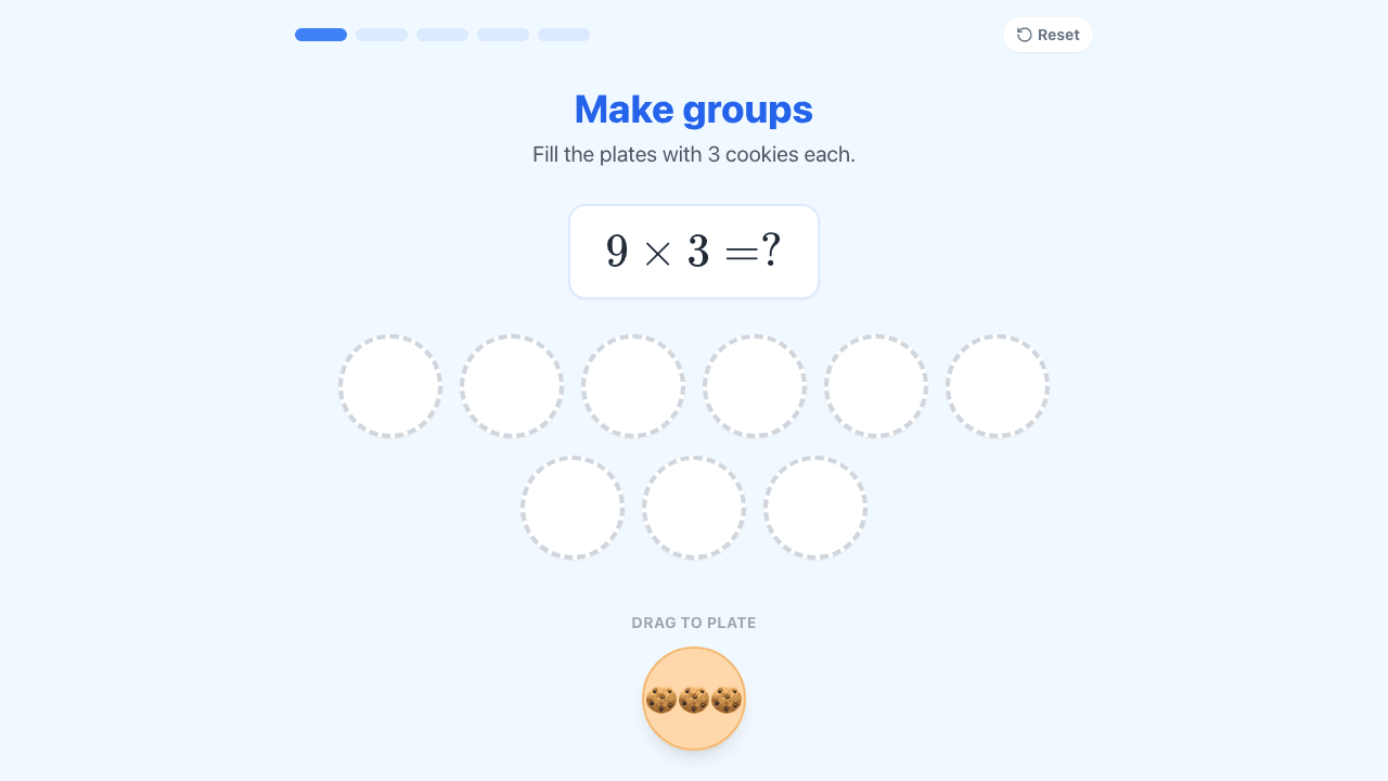 Multiplication Facts: 3, 4, and 6