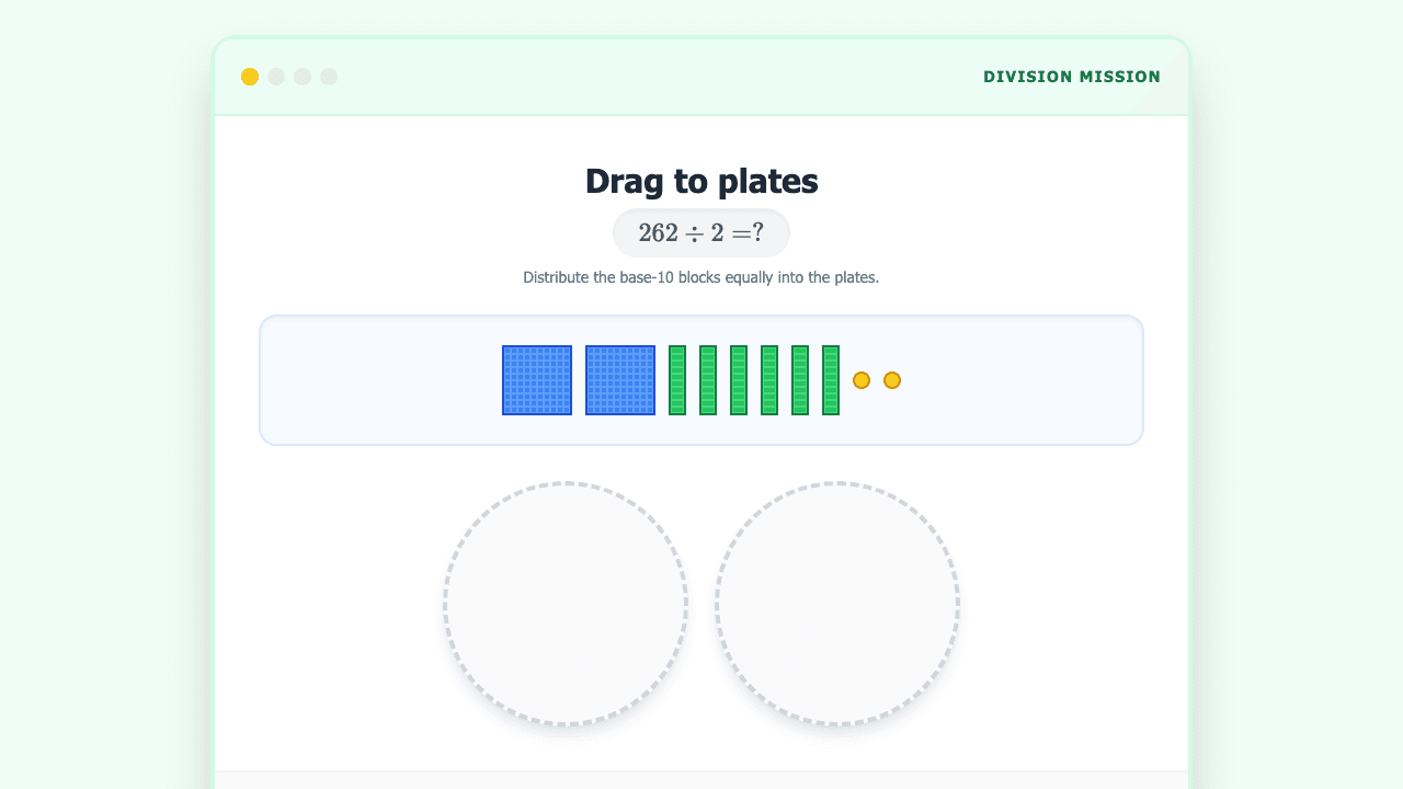 Multi-Digit by 1-Digit Division
