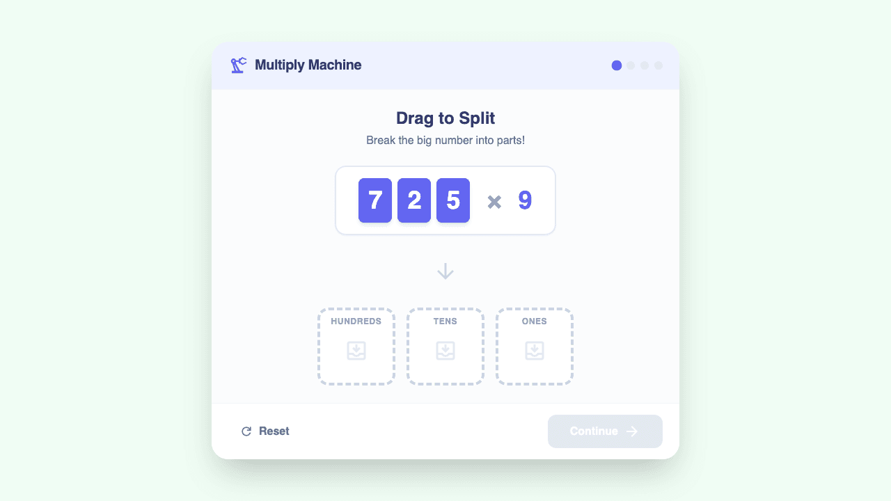 Multiplying Multi-Digit by One-Digit Numbers
