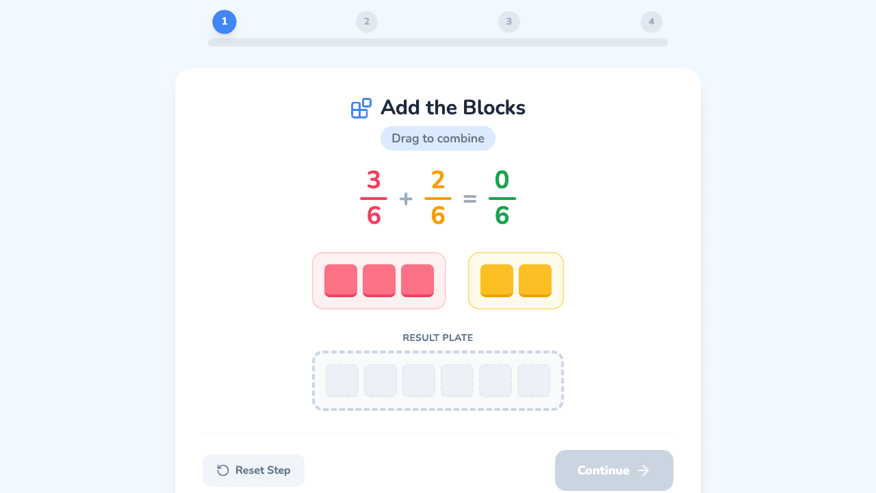 Add and Subtract Like Fractions