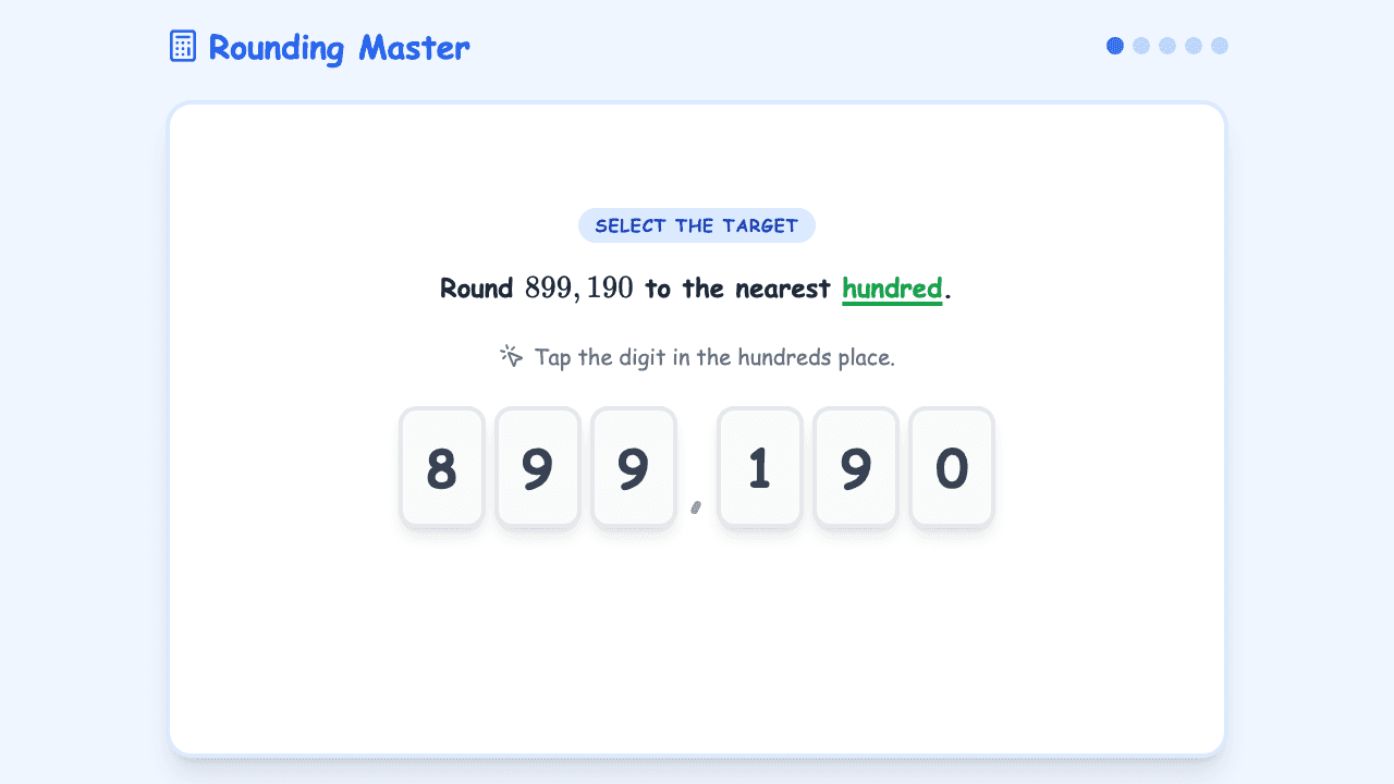 Rounding Whole Numbers
