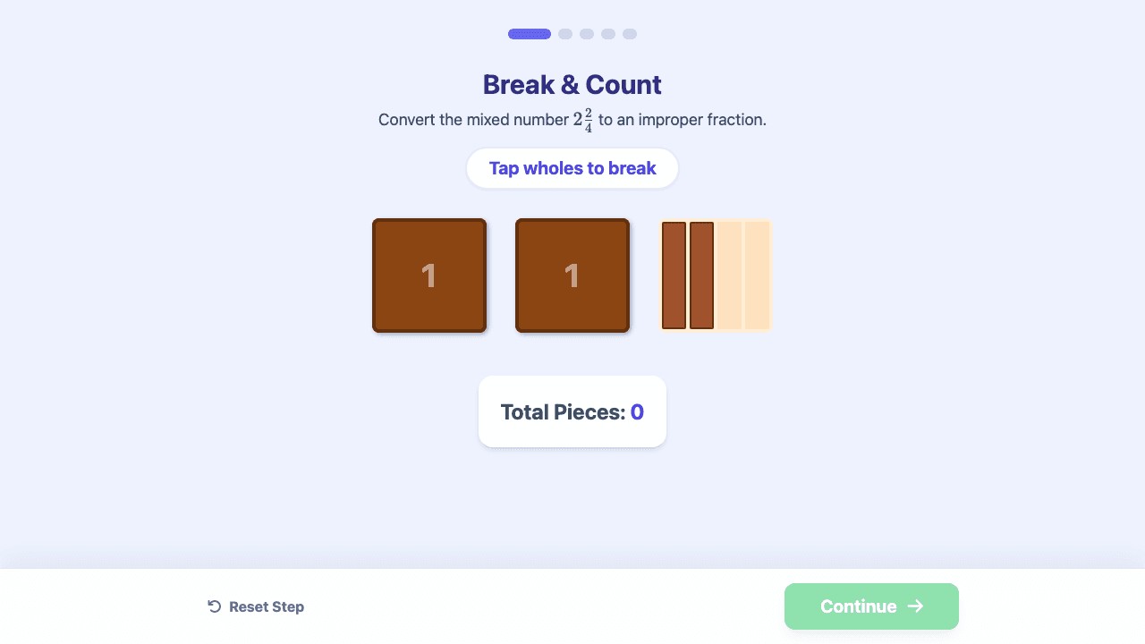 Multiplying Mixed Numbers