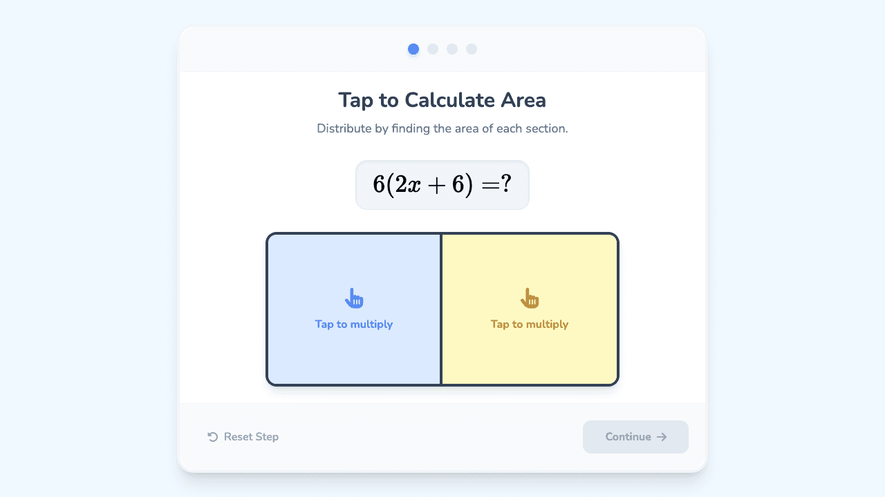 Distributive Property with Variables