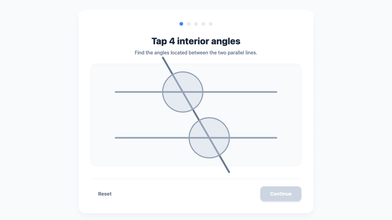 Parallel Lines and Transversals