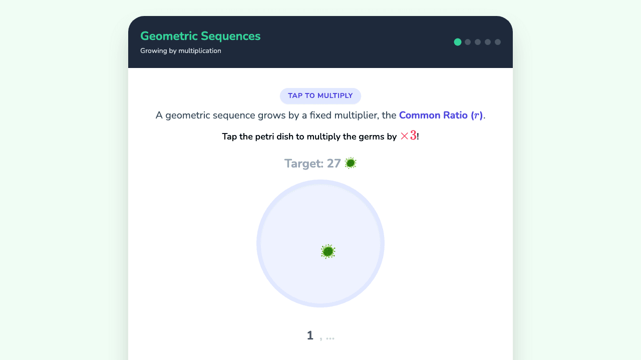 Geometric Sequences and Common Ratios