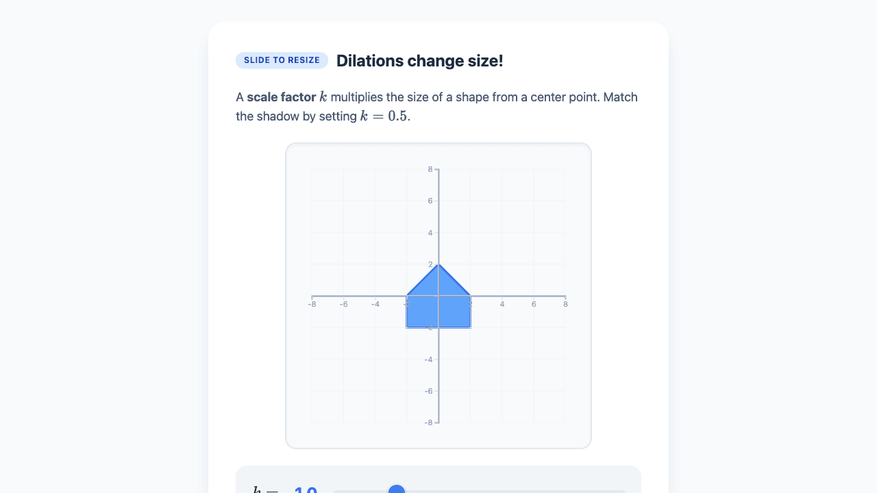 Dilations and Scale Factors