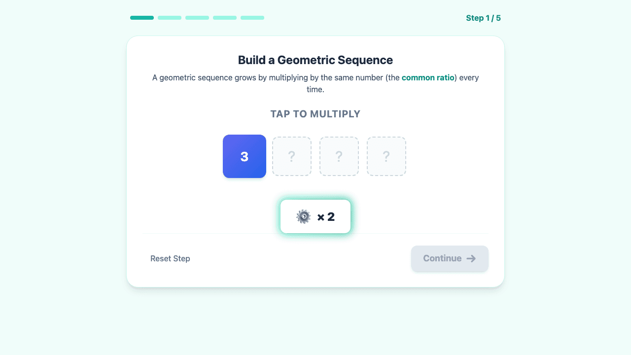 Geometric Sequences